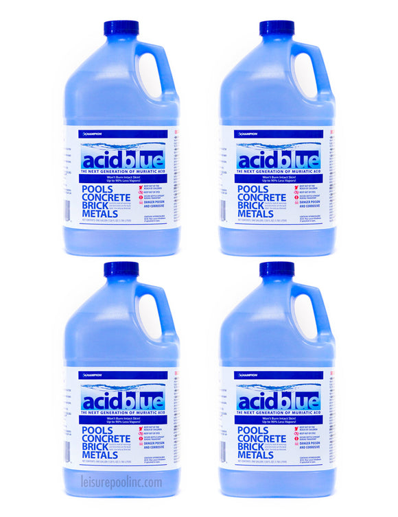Acid Blue | Buffered, Low-Fume - Case (4 Gallons)