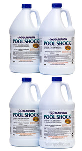 Liquid Chlorine Pool Shock - 12.5% | Case (4 Gallons)