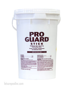 50 lb. Pail | ProGuard Stabilized Chlorinating 1/2 lb. Sticks