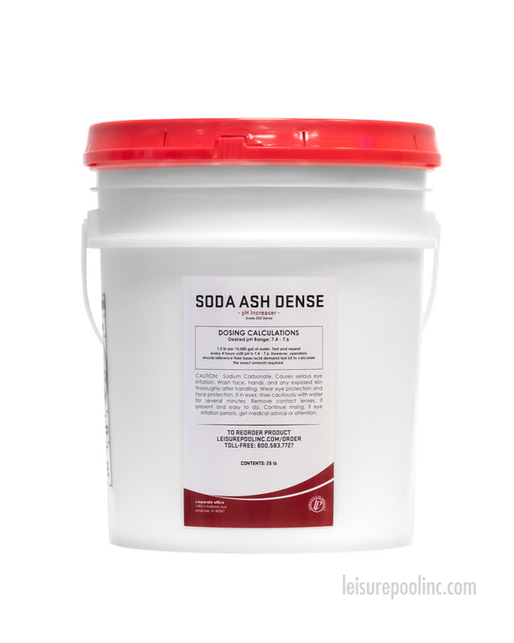 25 lb. Pail | pH Increaser (Soda Ash Dense)